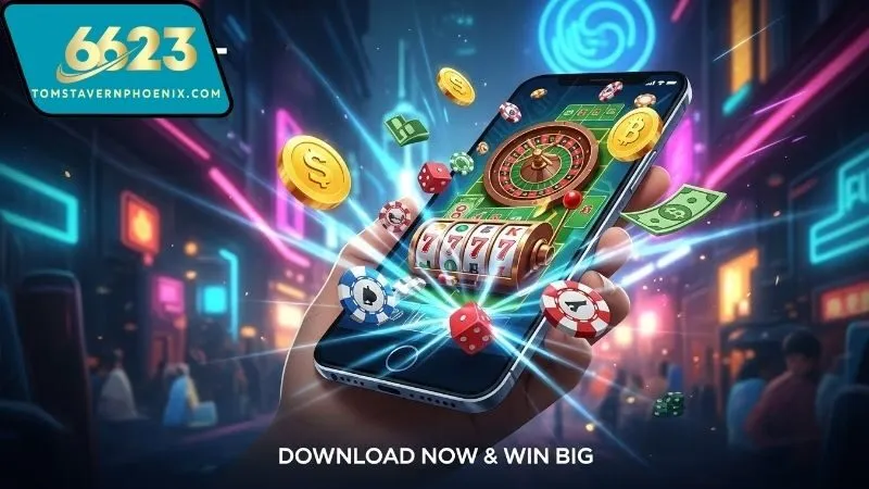 Hướng dẫn tải app 6623