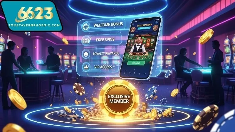 Trải nghiệm nhận ưu đãi thành viên tại nhà cái 6623